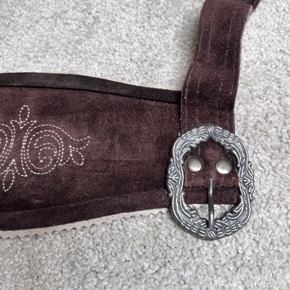 Brown Embroidered Men's Hybrid Shorts - Picture 16 of 16